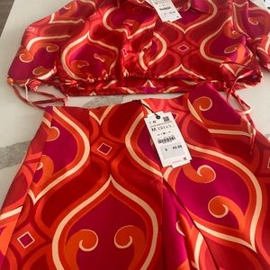 Adorable Zara skirt set